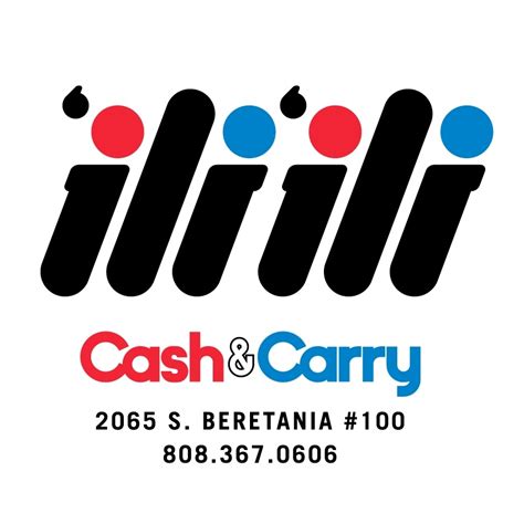 Ilili cash and carry - Updated: Feb 26, 2021 / 11:38 AM HST A new pizza and hoagie shop has opened in Moiliili and everyone is raving about it! Iliʻili Cash and Carry opened earlier this month, and today we learned...